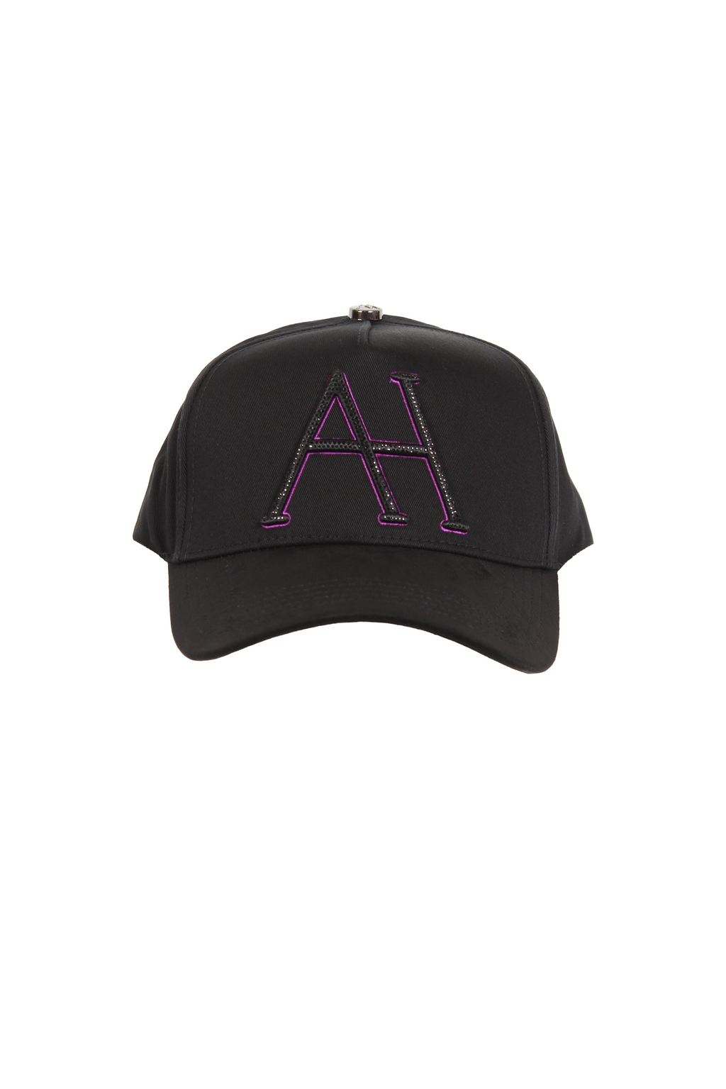 Purple artwork hat